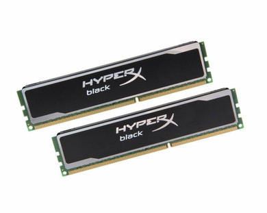 DDR3 8GB(1600) Kingston HyperX (Kit2x4G) Đen